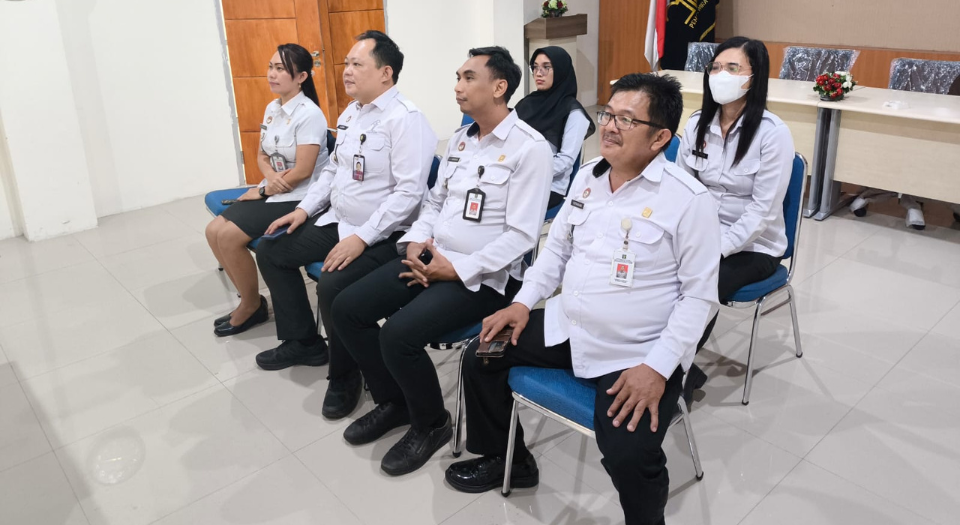 Kanim Bitung Ikuti Exit Meeting Pemeriksaan Atas Laporan Keuangan Kementerian Hukum dan HAM Tahun 2023